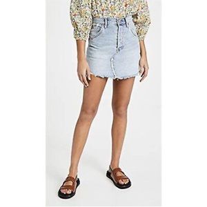 WE THE FREE denim skirt